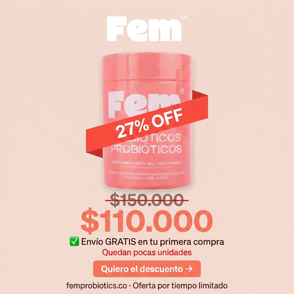 Fem Probiotics Facebook ad