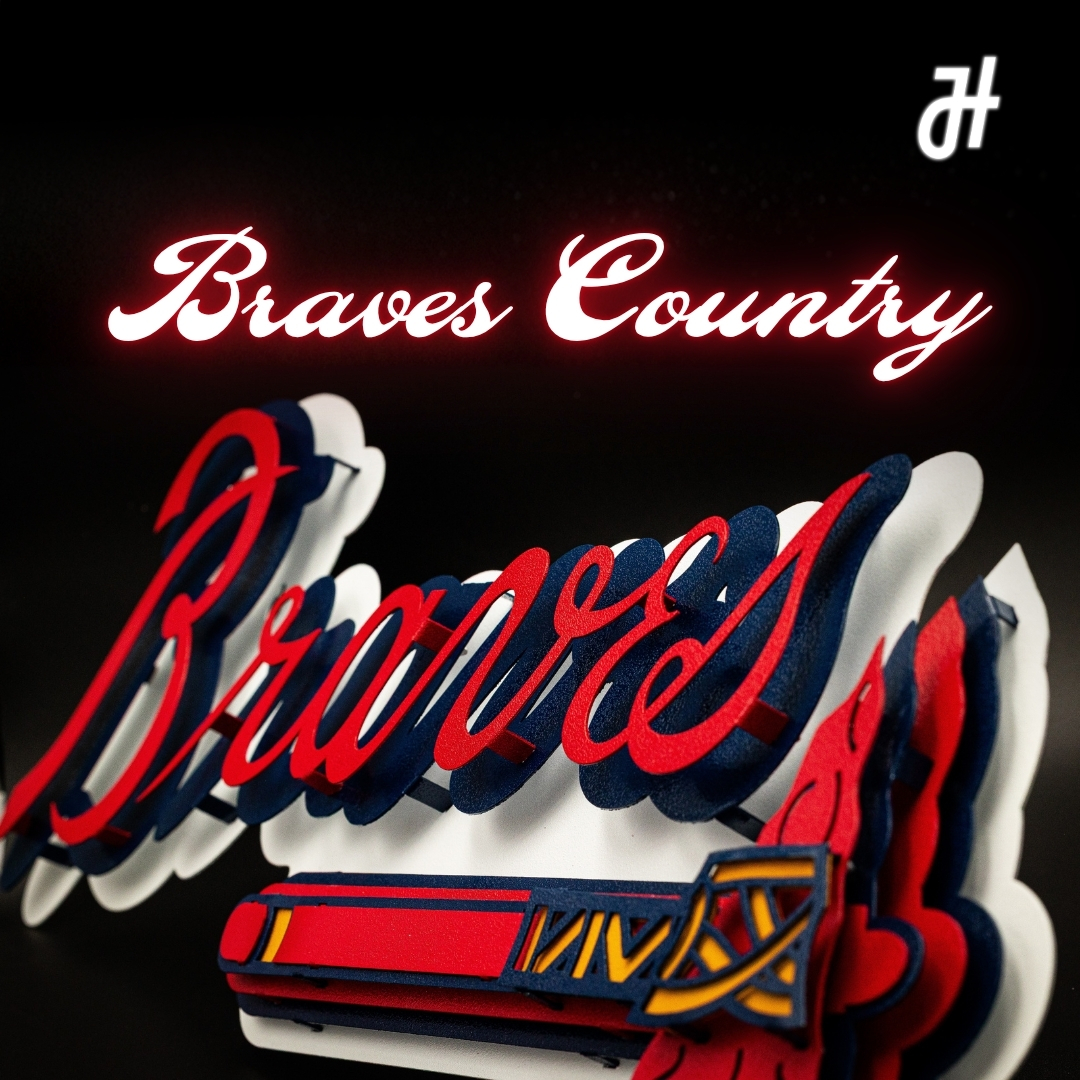 Hex Head Art Facebook ad: Braves Pride, Refined