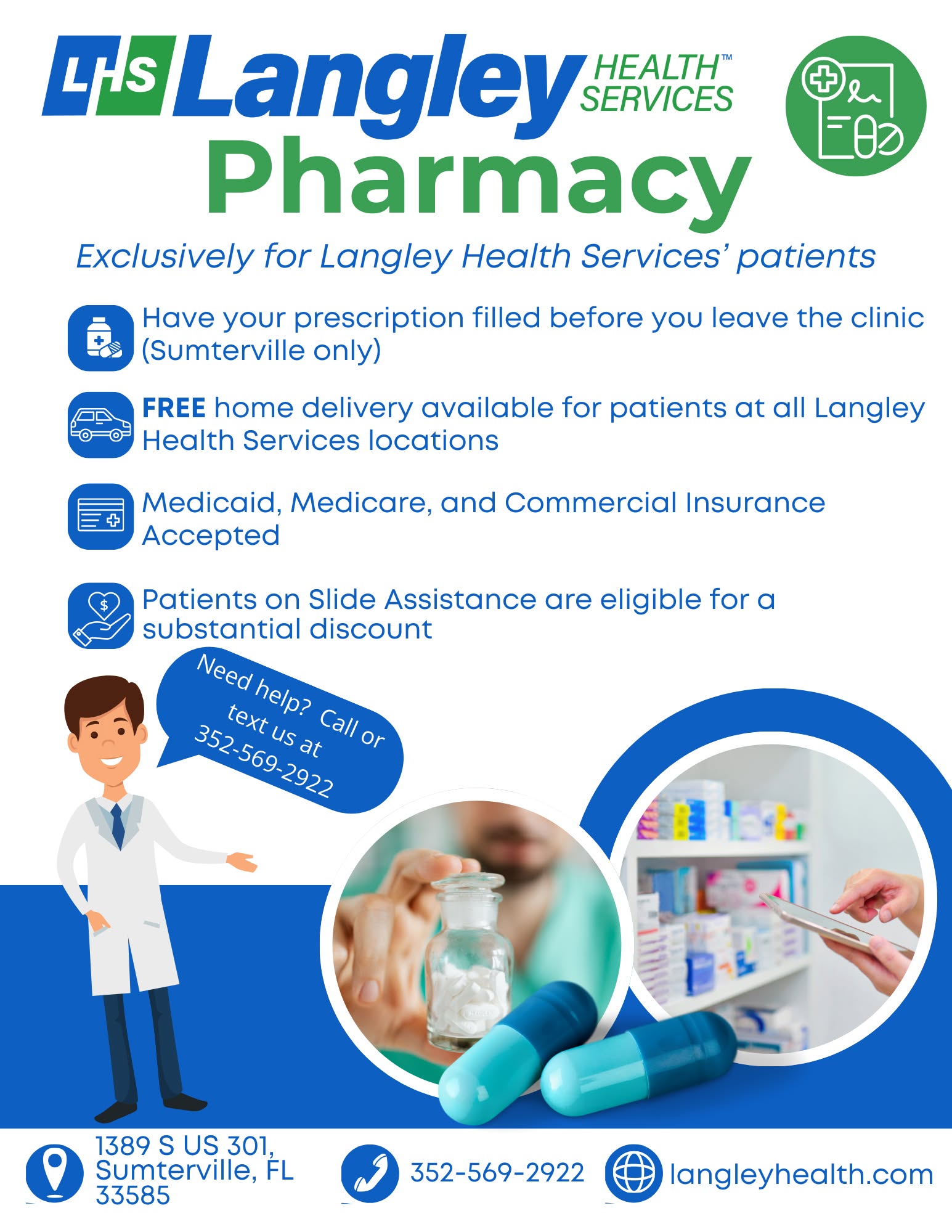 Langley Health Services Facebook ad: Did you know?