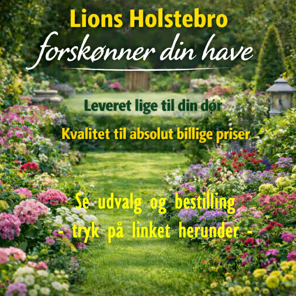 Lions Holstebro Facebook ad: Lions Holstebro - Gødningssalg