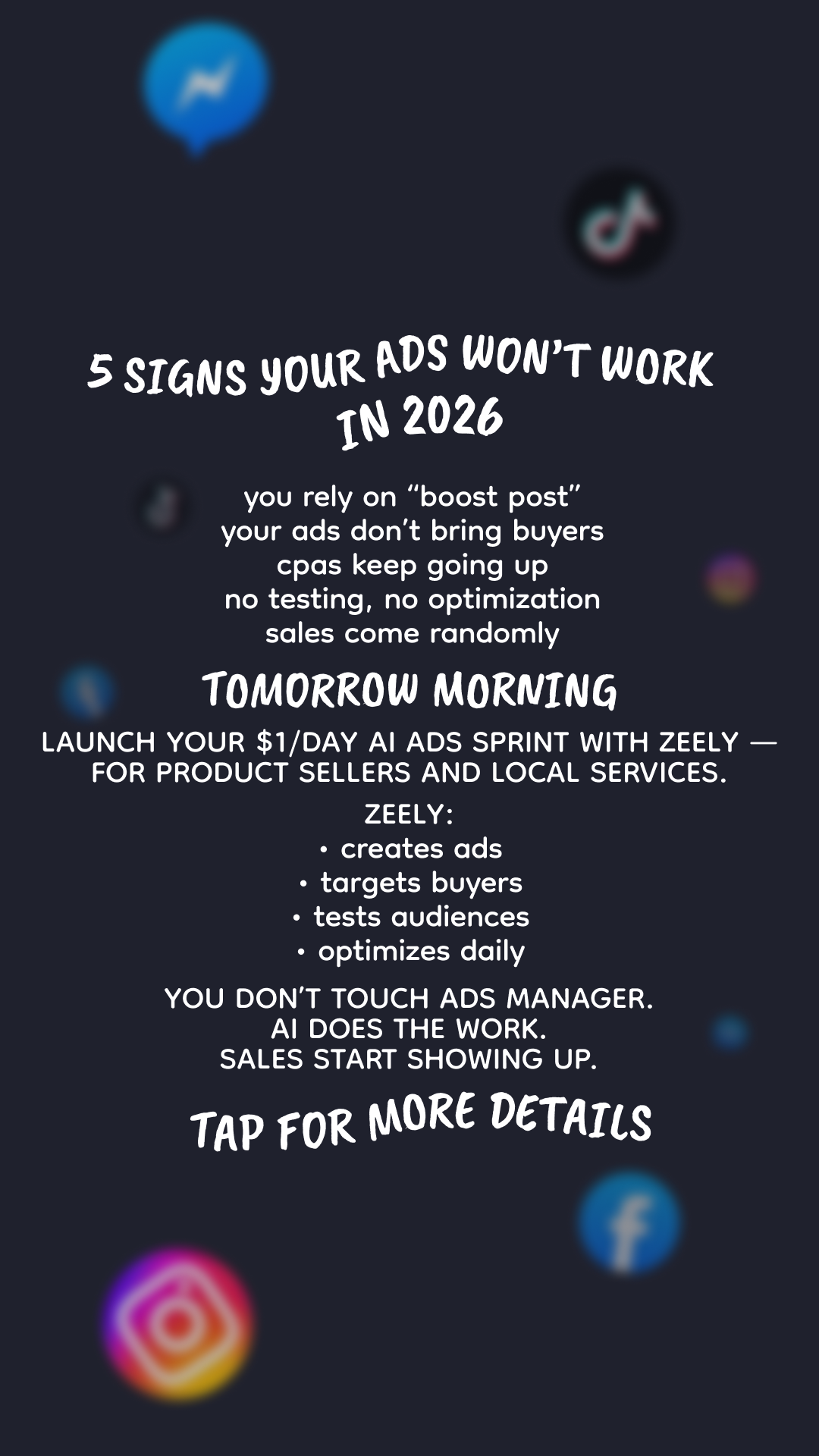 Zeely Facebook ad