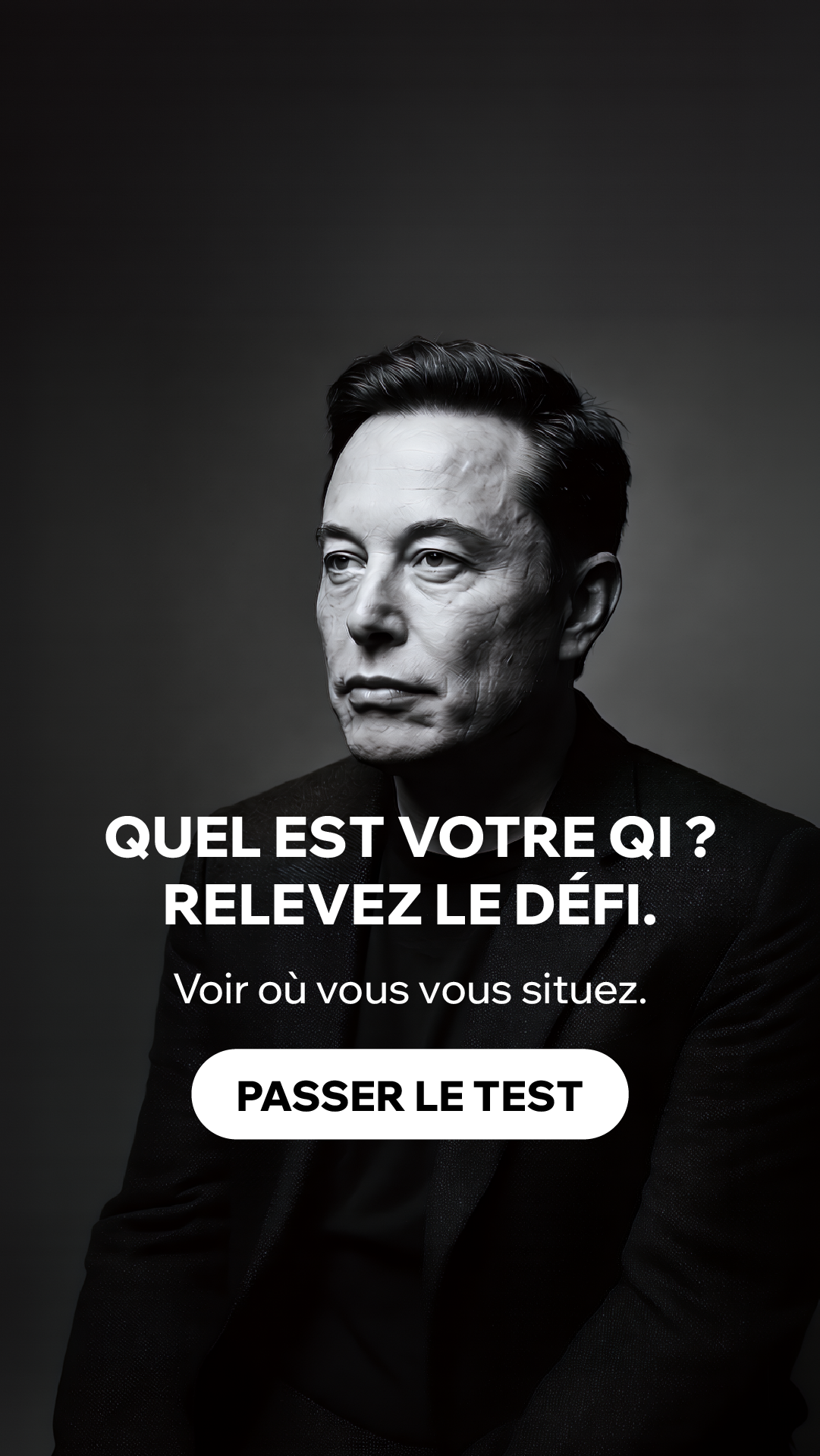 International IQ test Facebook ad