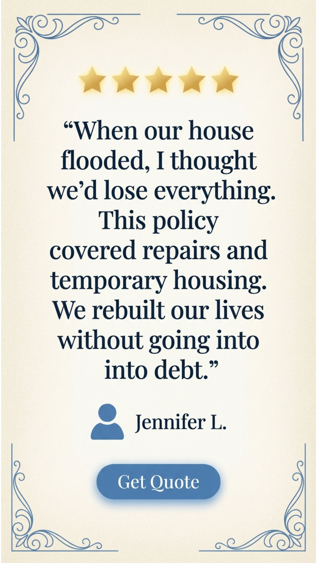 My Affordable Mortgage Coverage Facebook ad
