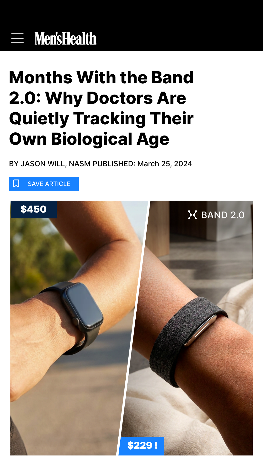 Hume Health Facebook ad