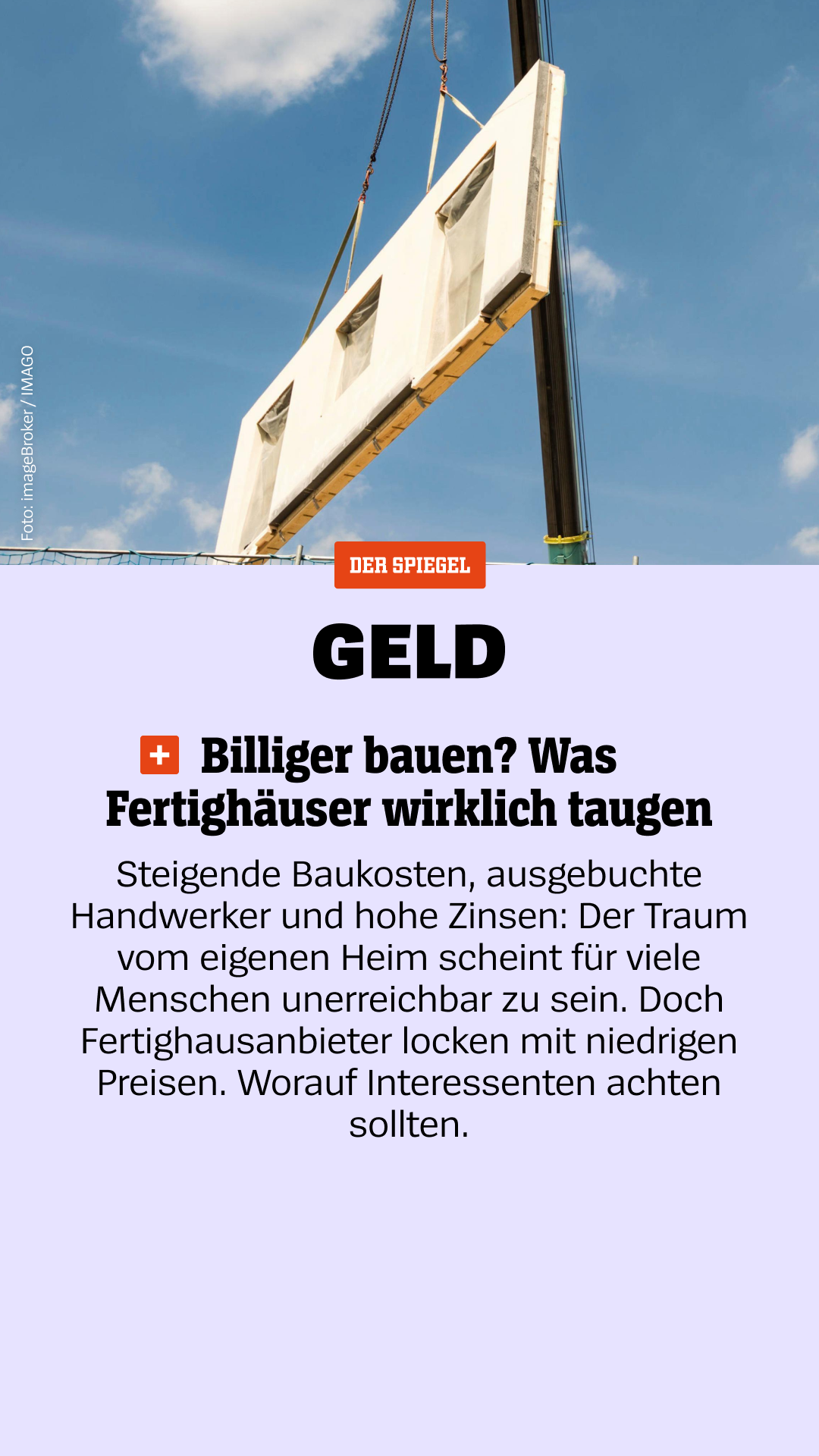 DER SPIEGEL Facebook ad