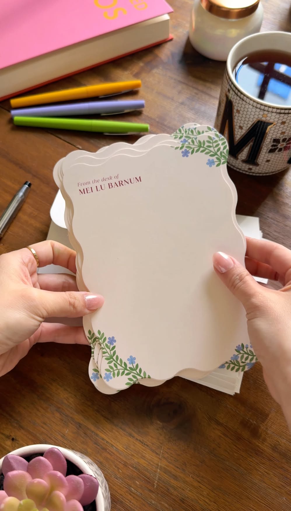 Papier Facebook ad