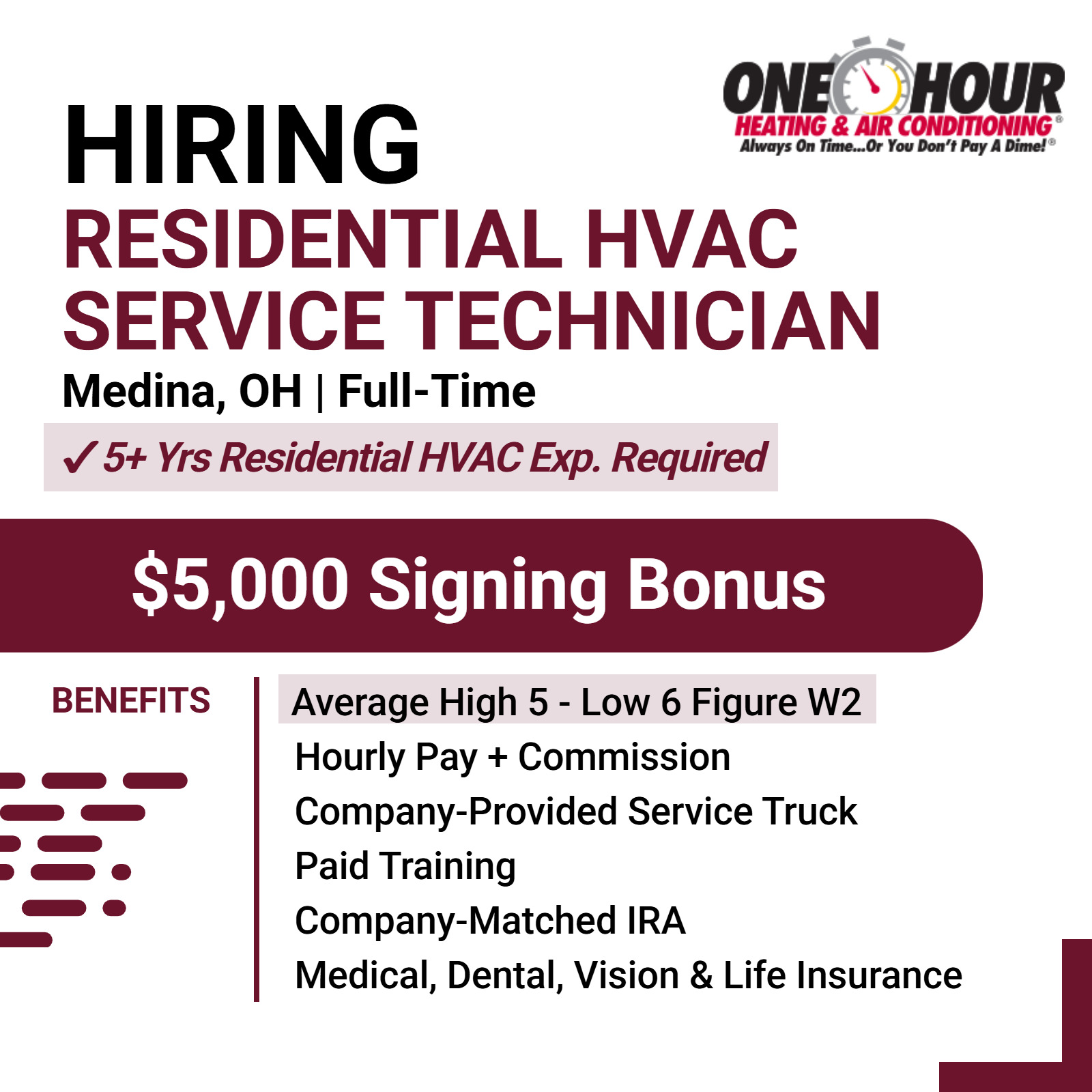 Hireline Facebook ad