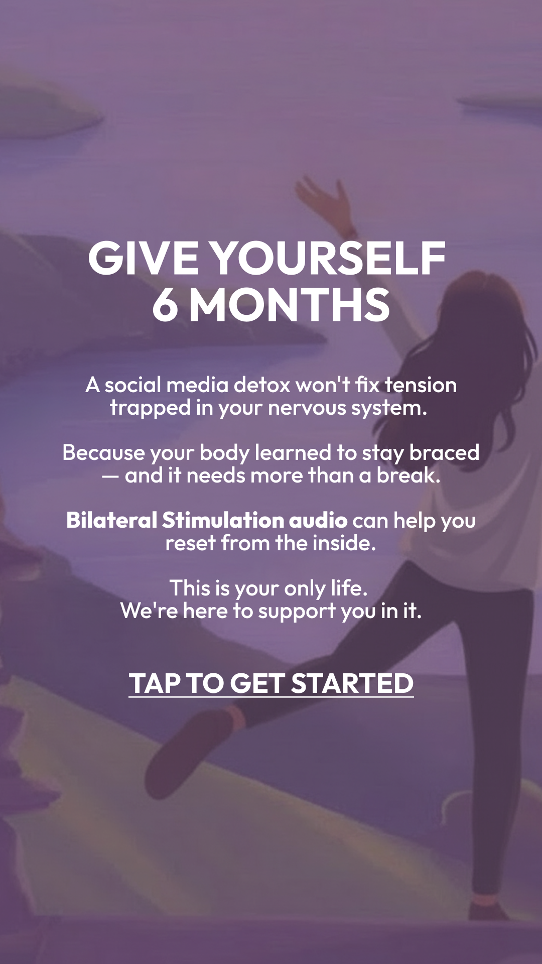 Calm Facebook ad