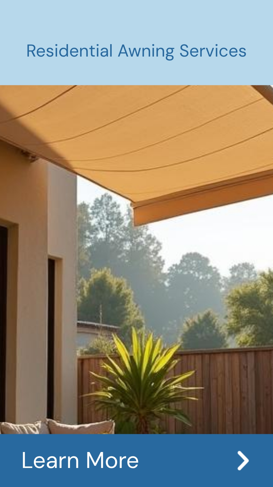 SwiftResults Revolution Facebook ad: Residential Awning Services