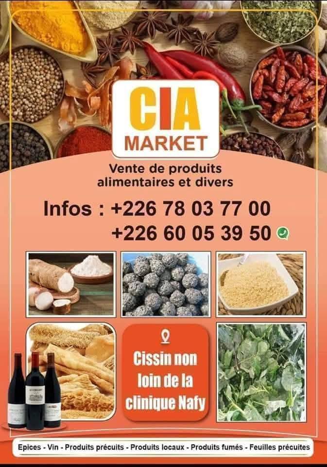 CIA Market Facebook ad: Produits locaux