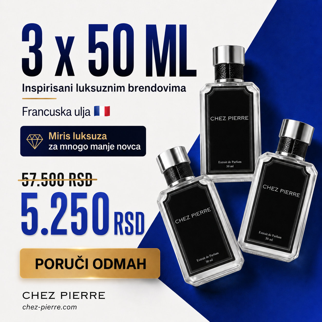 Chez Pierre Srbija Facebook ad
