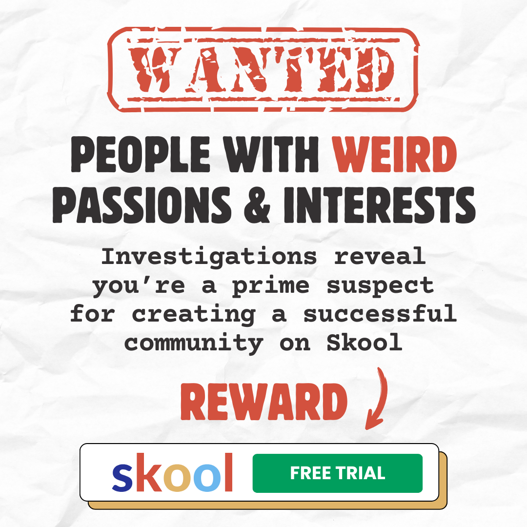 Skool Facebook ad