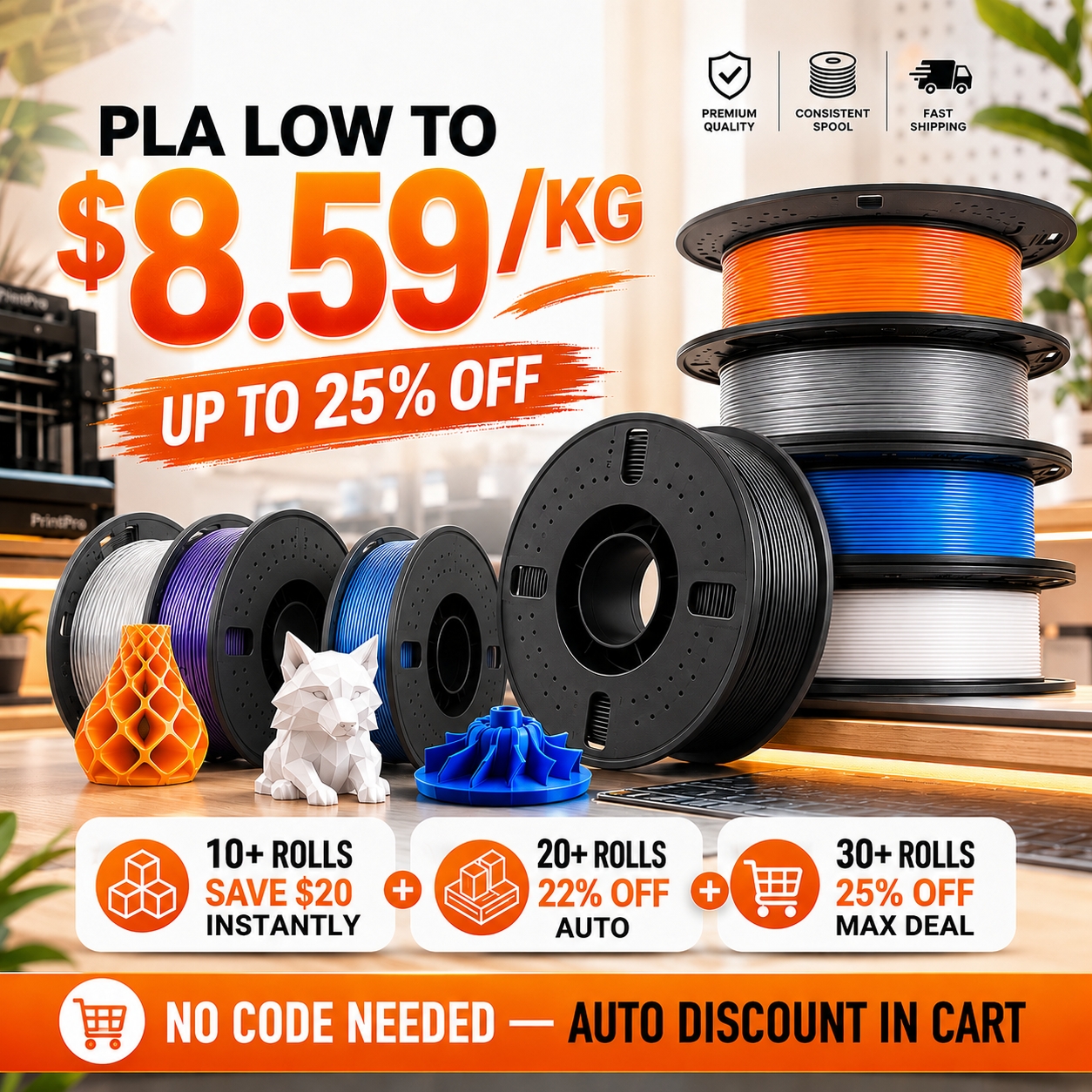 KingRoon 3D Printer Facebook ad