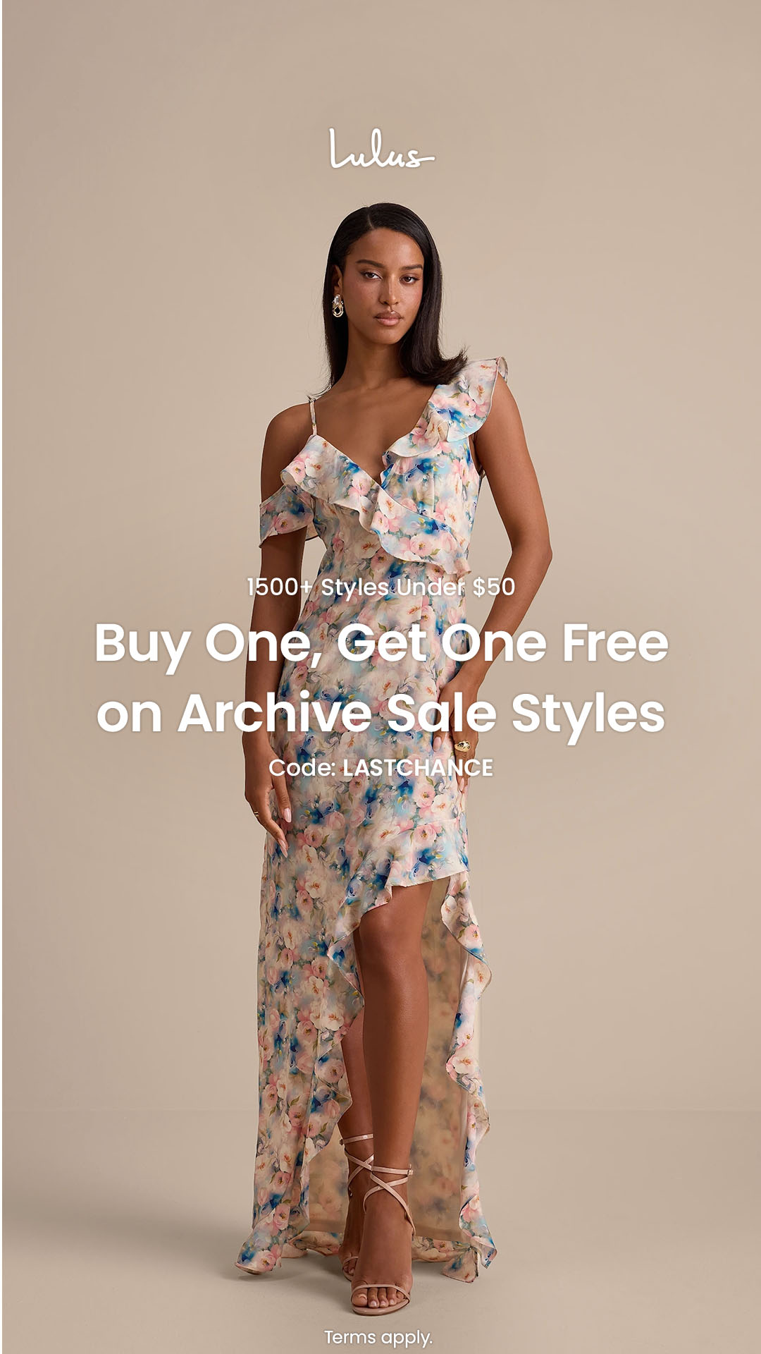 Lulus Facebook ad