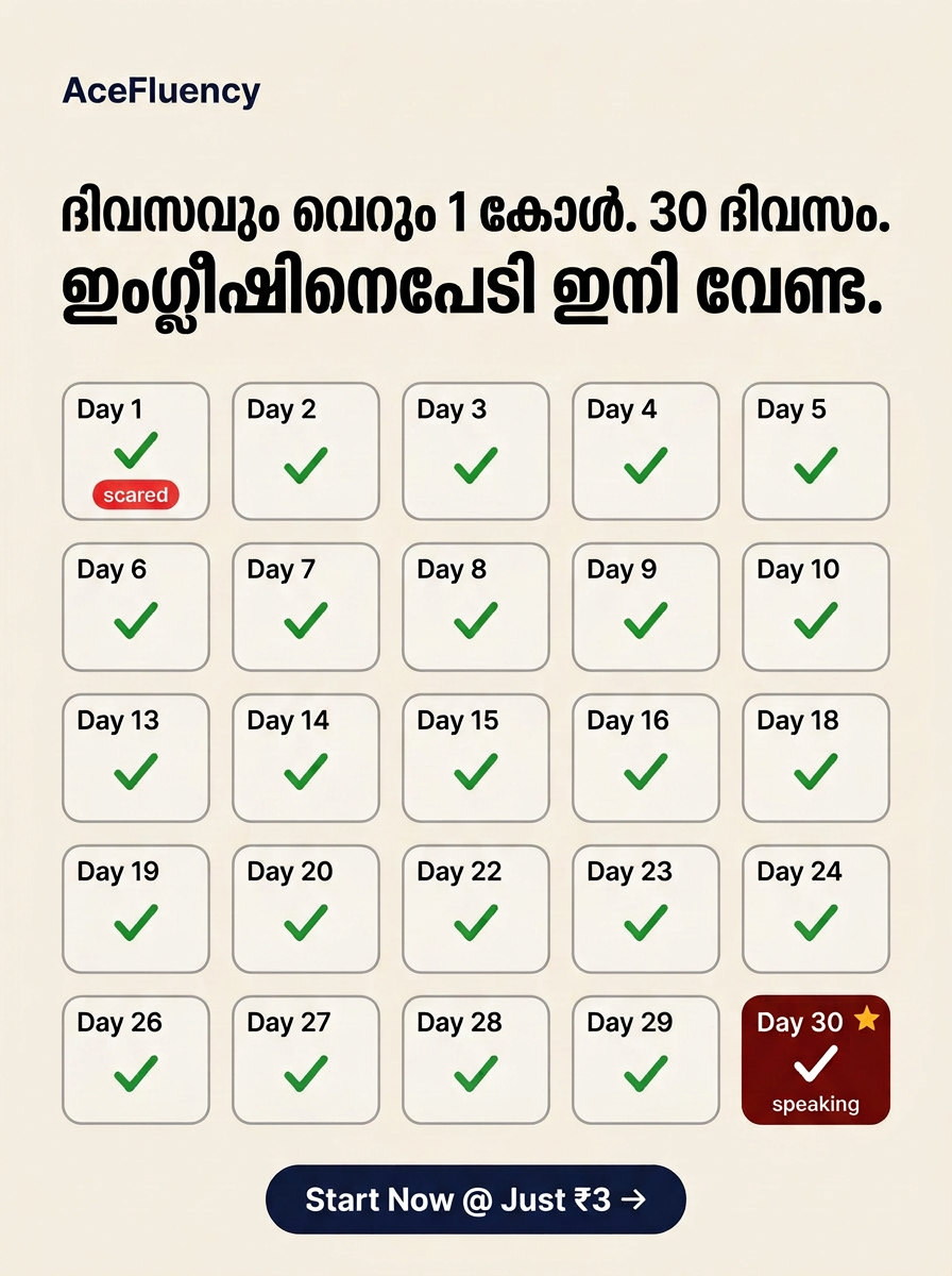 AceFluency App Facebook ad