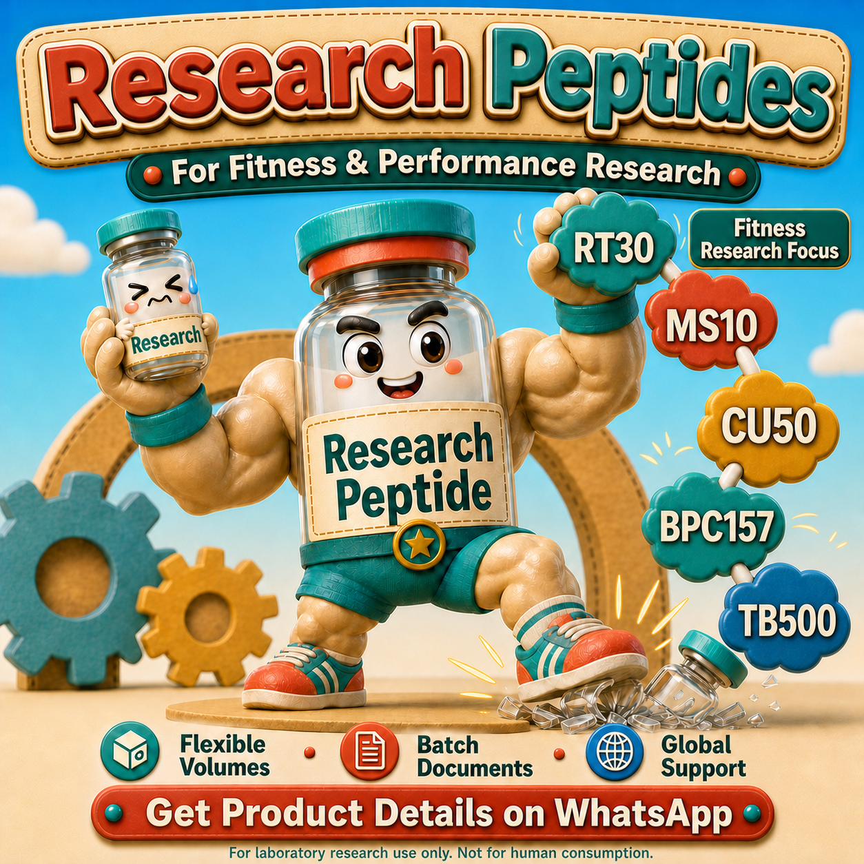 Norco Peptides Lab Facebook ad: Explore Fitness Peptide Options