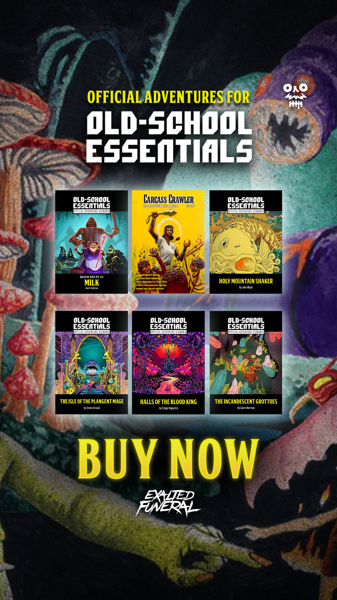 Exalted Funeral Facebook ad