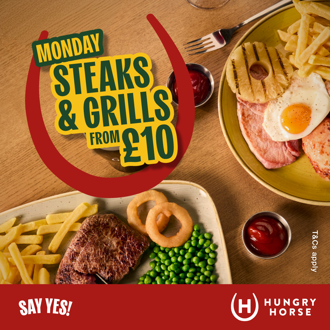 Hungry Horse Facebook ad from Mar 2, 2026