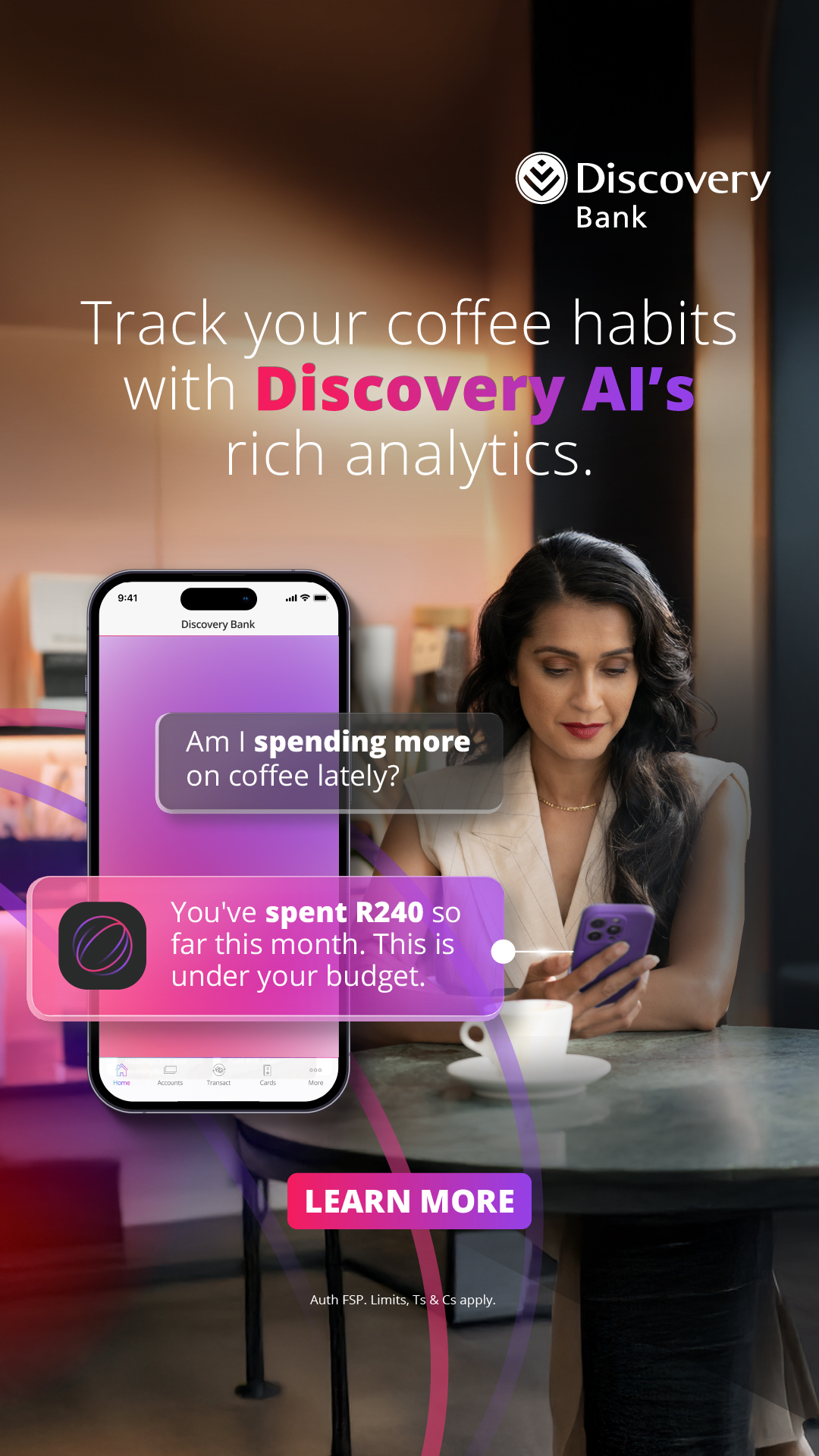 Discovery South Africa Facebook ad