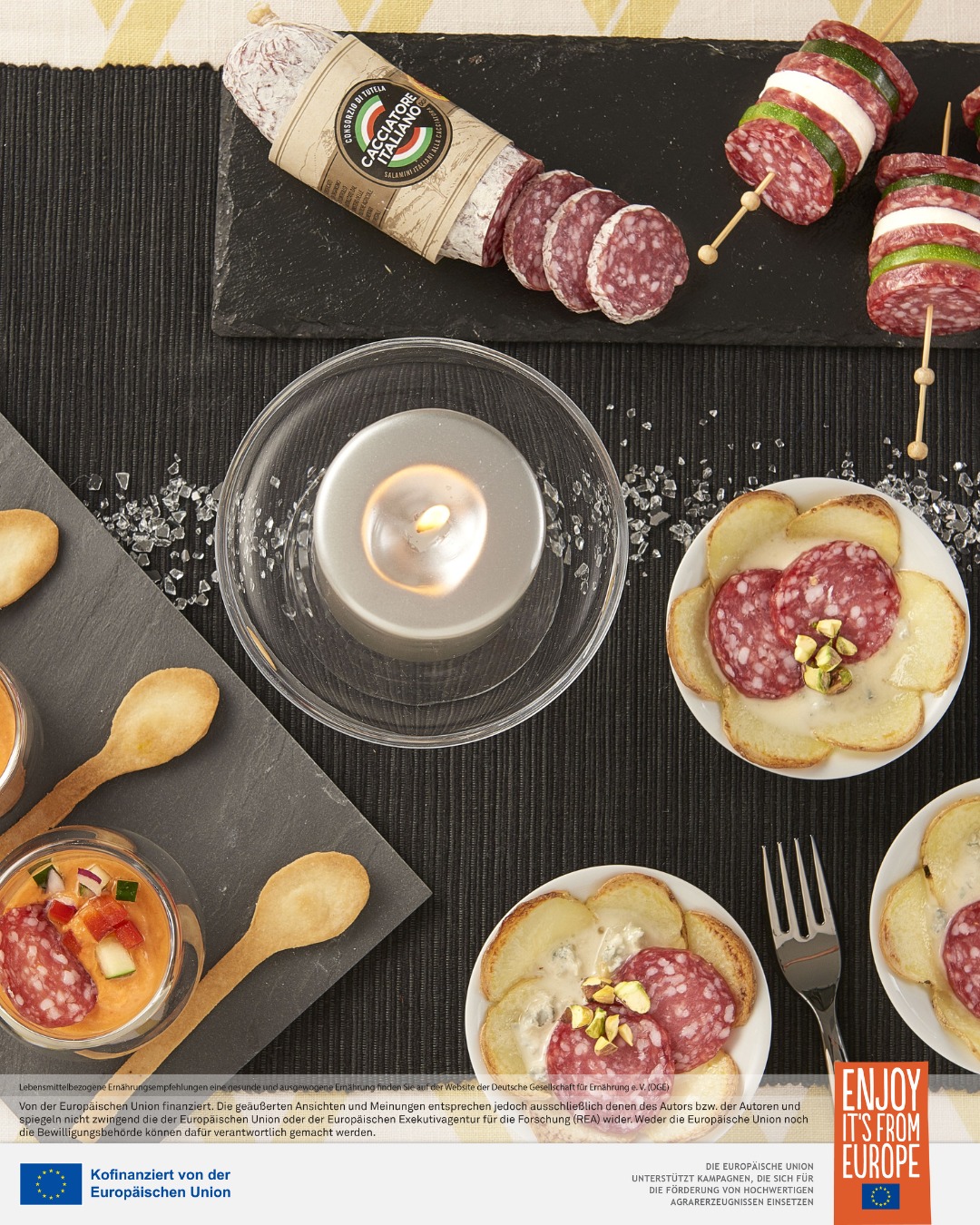 The EU Quality Crew, PDO and PGI deli meats from Europe Facebook ad: Hausparty geplant? Dann ist der perfekte Moment gekommen…