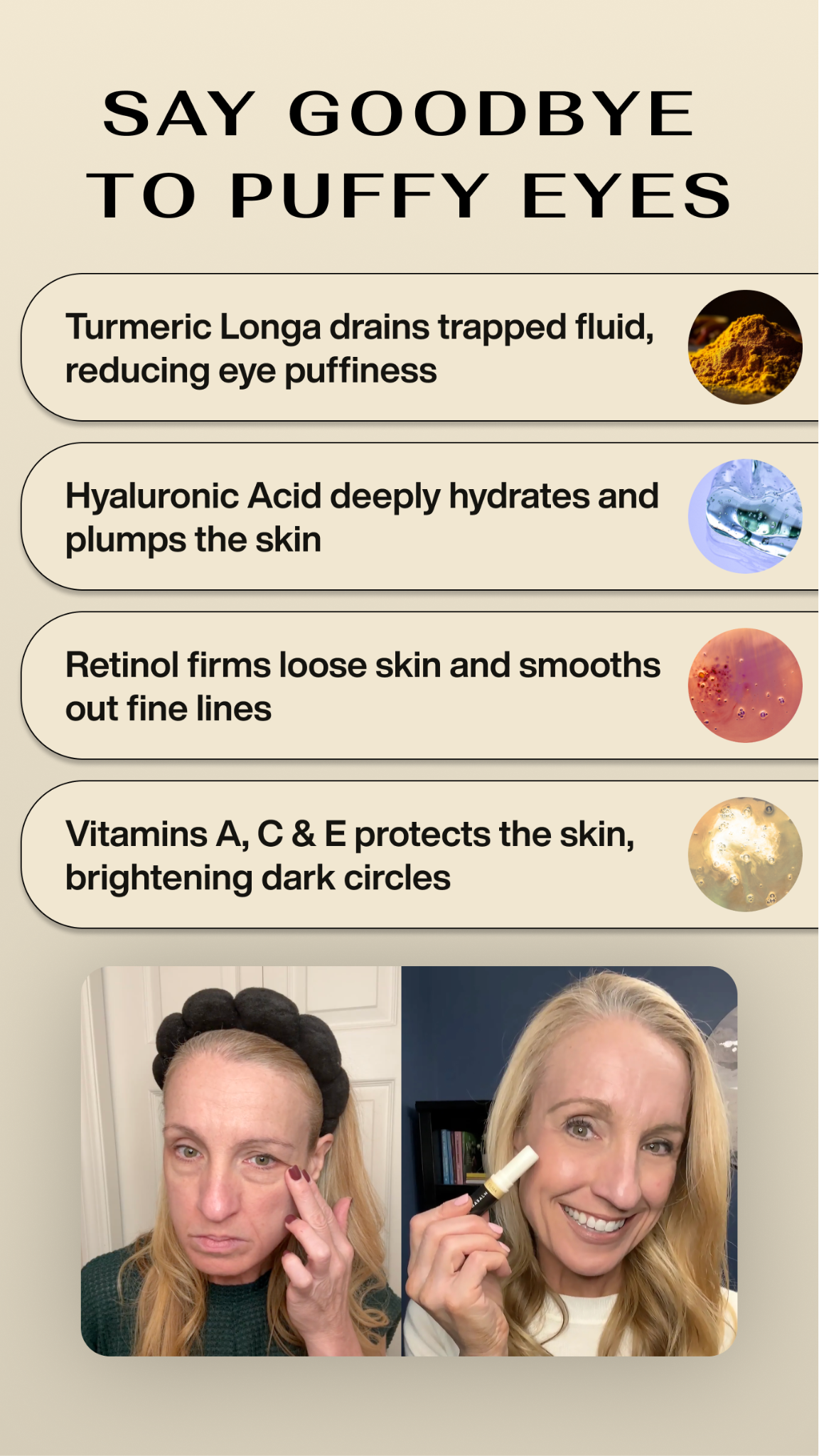 CUMA Skincare Facebook ad