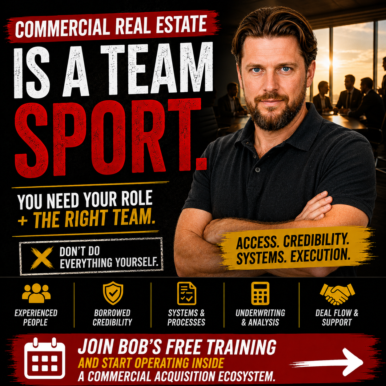Real Estate Advanced Facebook ad: You Don't Need To Become The Whole Company