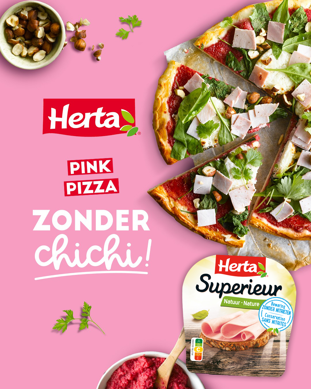 Herta Belgium Facebook ad