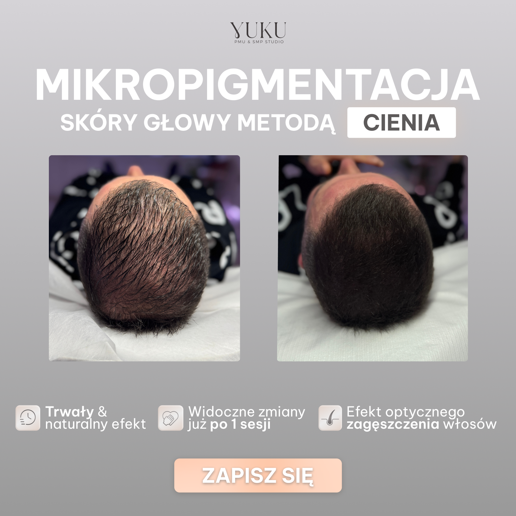 Justyna Kusz PMU & SMP Studio Facebook ad