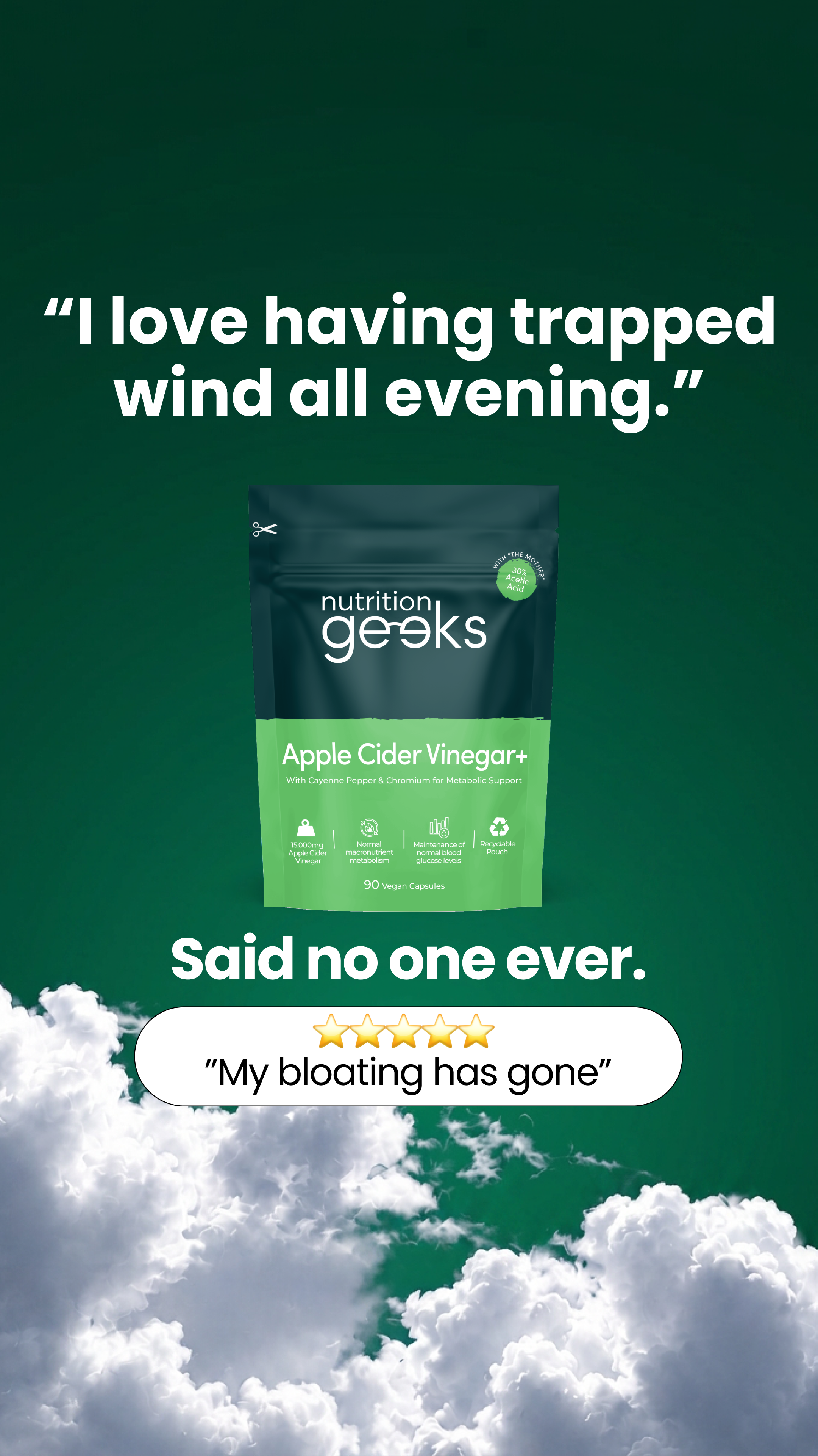 Nutrition Geeks Facebook ad