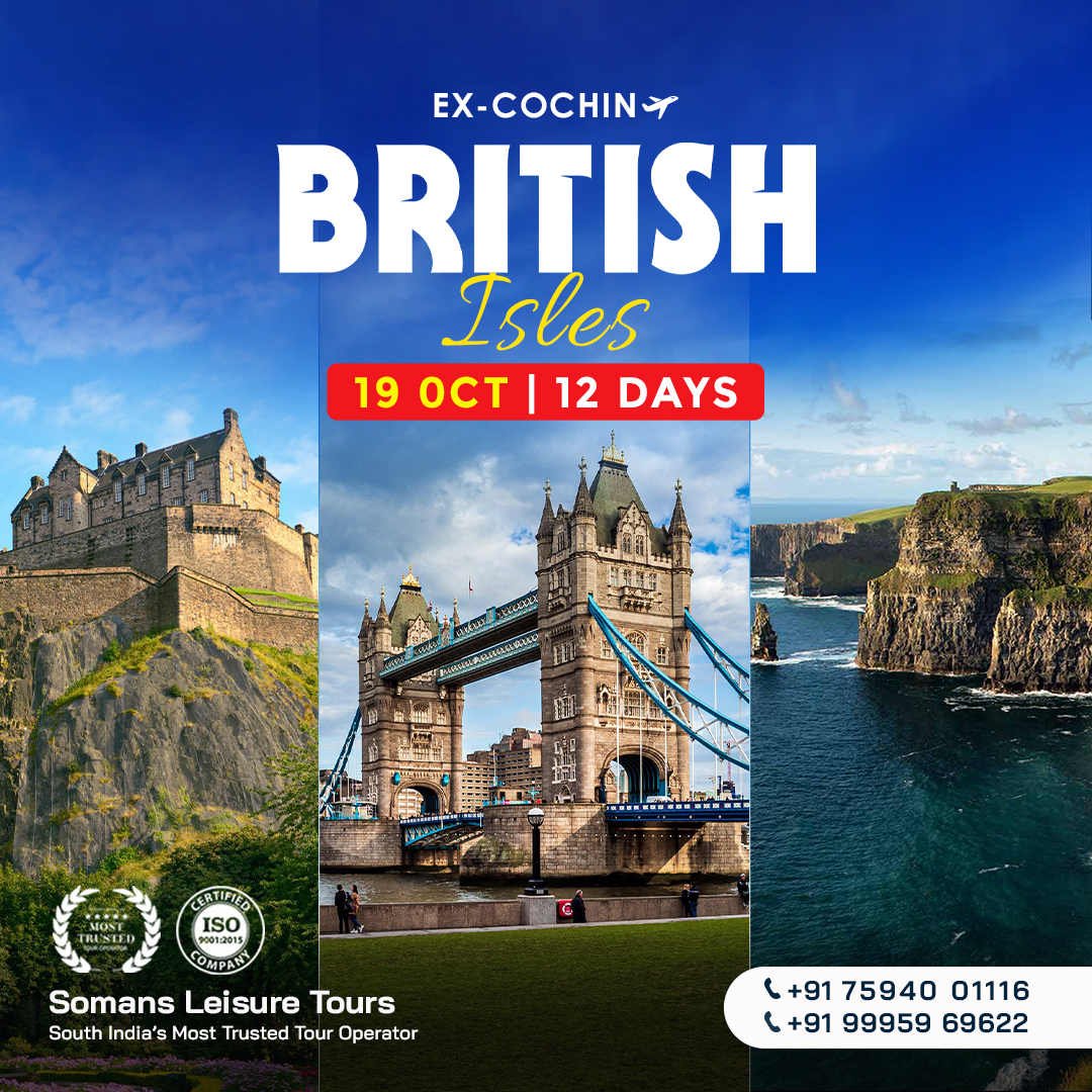 Somans Leisure Tours Coimbatore Facebook ad: Experience Premium tours with South India's Most Trusted…