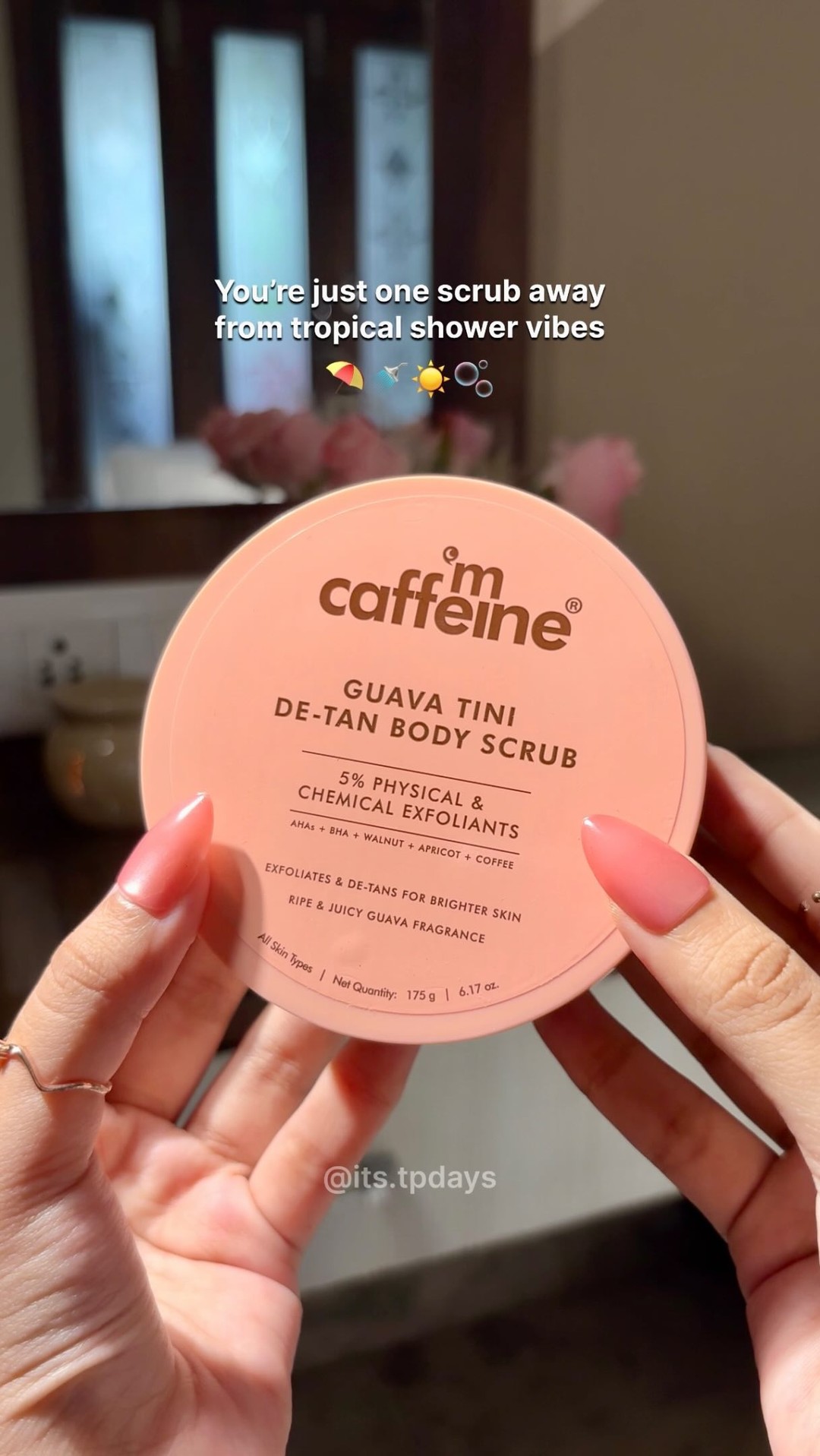MCaffeine Facebook ad: Comment for the link