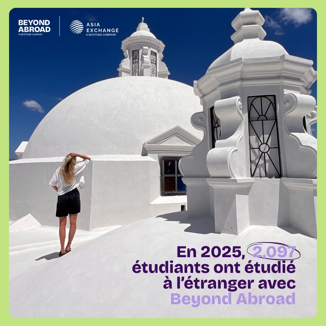 Beyond Abroad Global Facebook ad: Étudier à l’étranger, simple, flexible et partout dans…