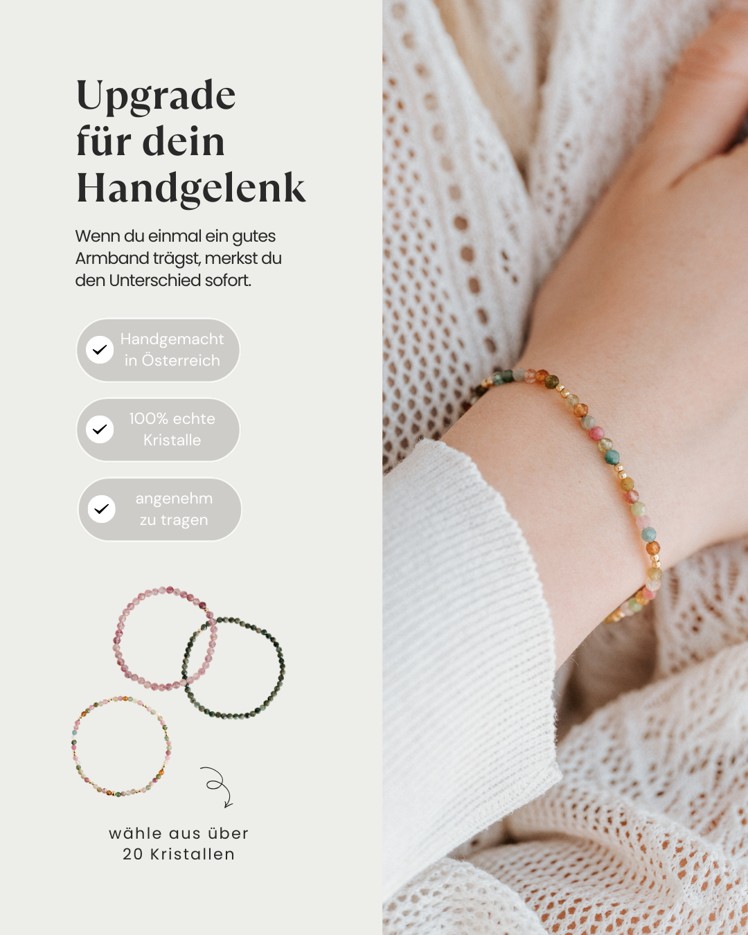 Heymindful - Online Store Facebook ad: Armbänder