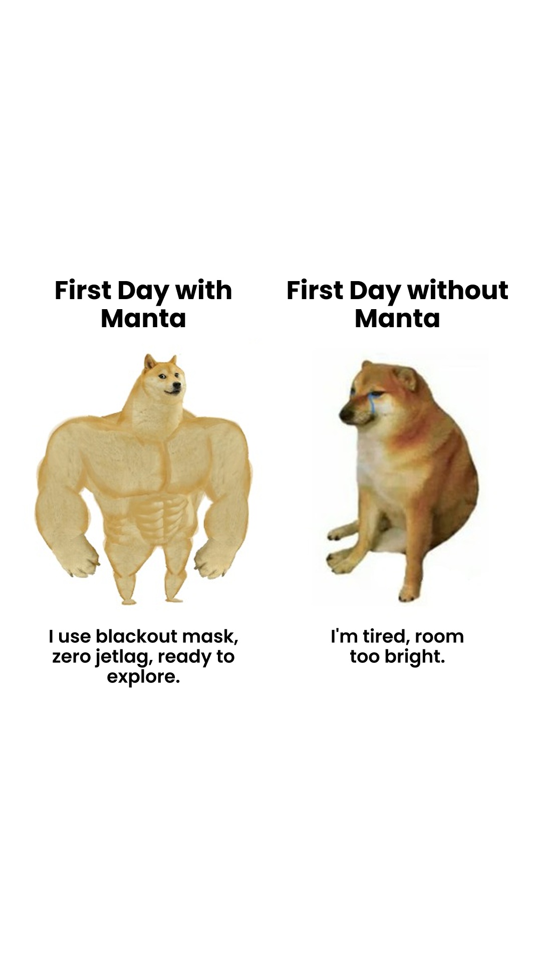 Manta Sleep Facebook ad
