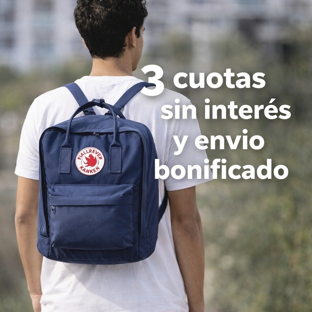 Salpicaditos Importados Facebook ad: Mochilas Fjallraven Kaken 16litros originales.