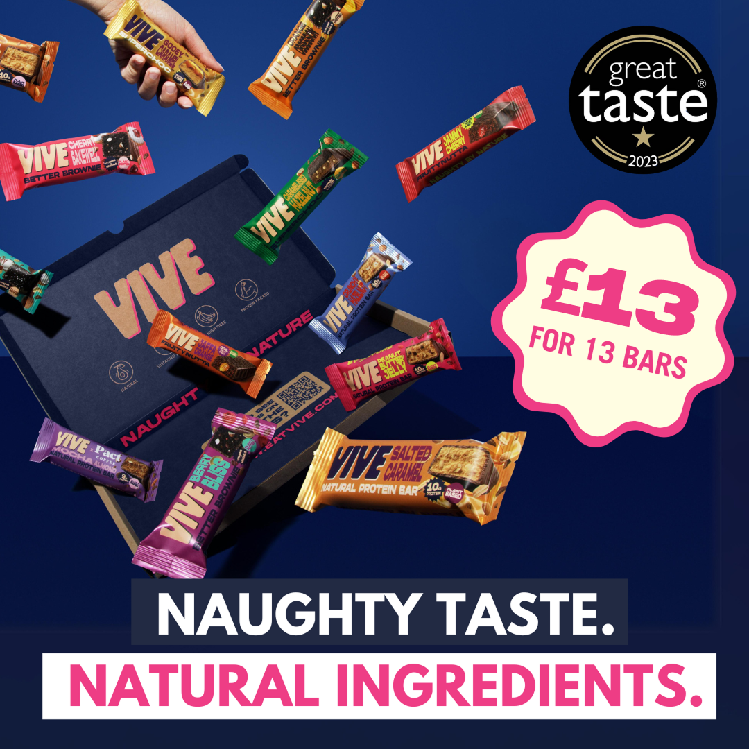 Vive Facebook ad: 13 Bars for Just £13