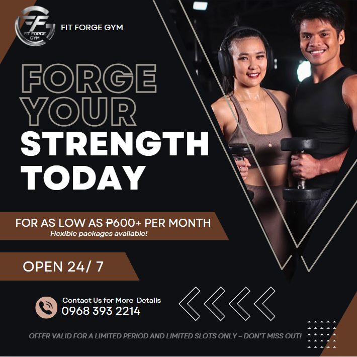 FitForge Gym Facebook ad