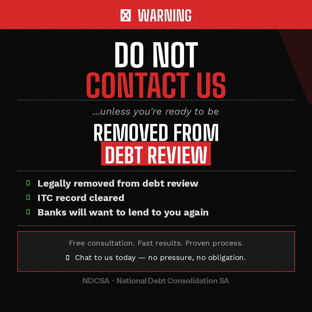National Debt Consolidation - NDCSA Facebook ad