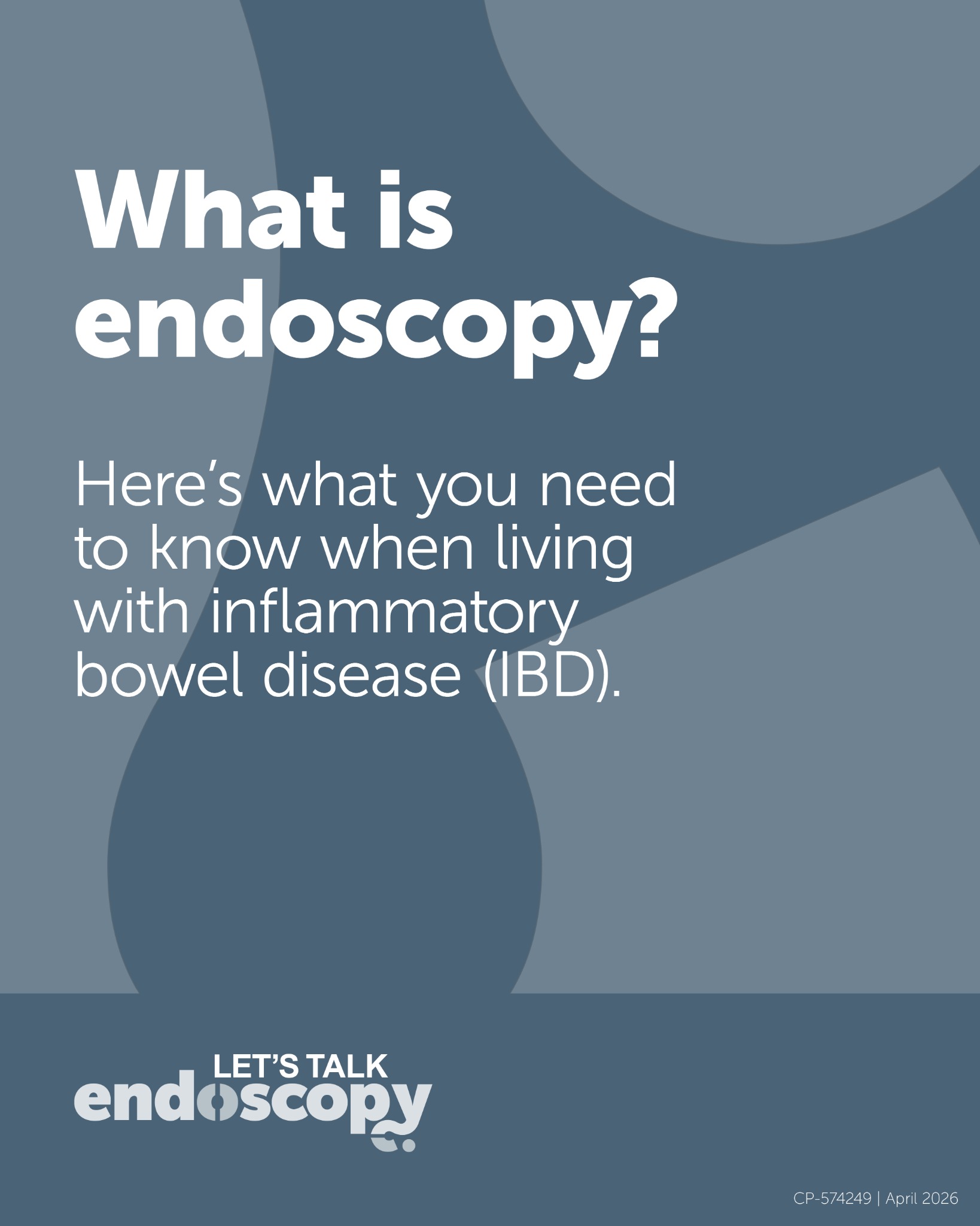 J&J Innovative Medicine Facebook ad: An endoscopy is when a flexible tube with…