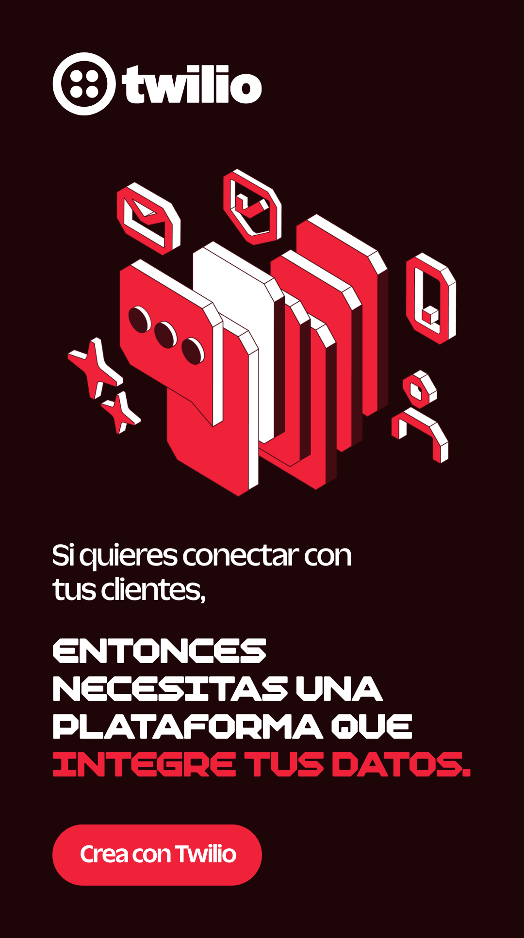 Twilio Facebook ad