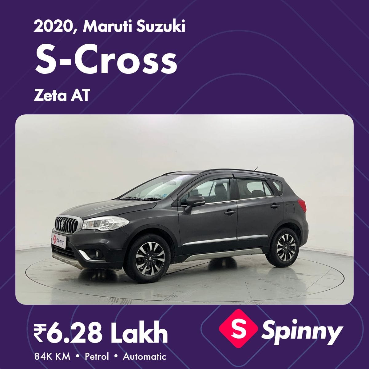 Spinny Facebook ad