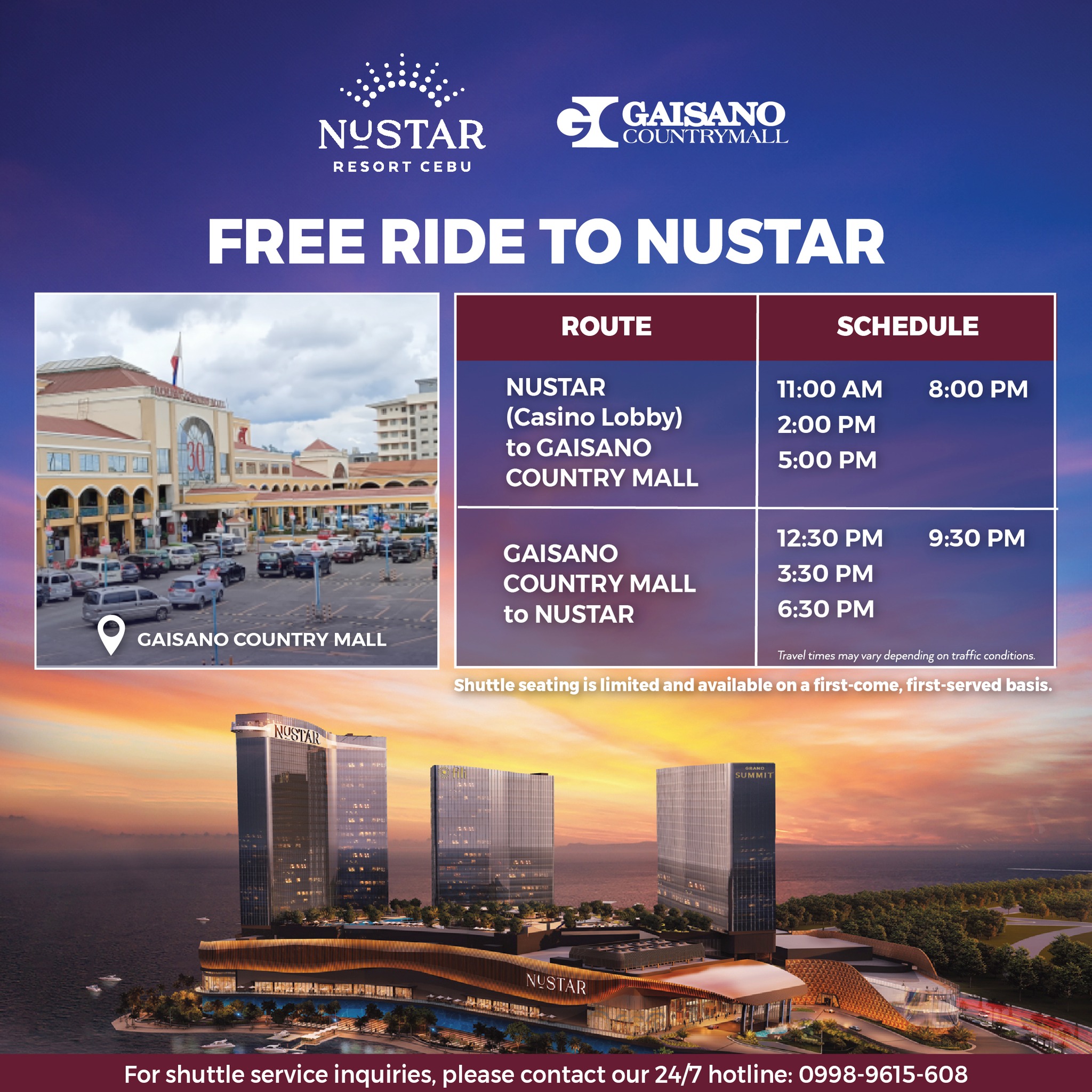 NUSTAR Resort Facebook ad
