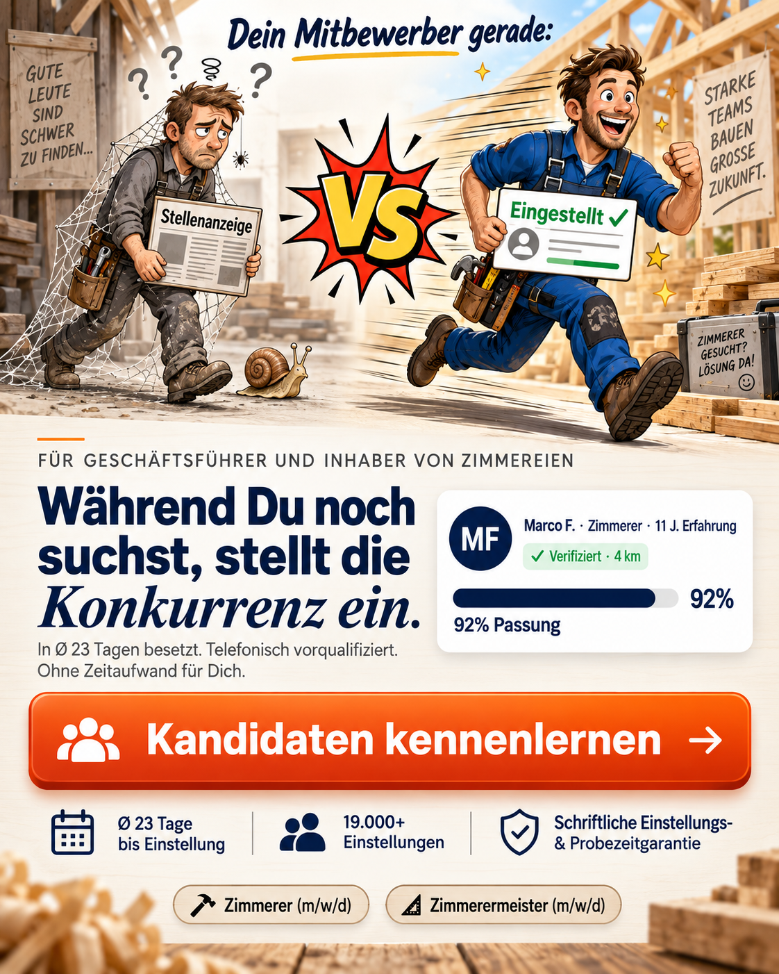 Candidate Flow GmbH - Recruiting Partner für den Mittelstand Facebook ad