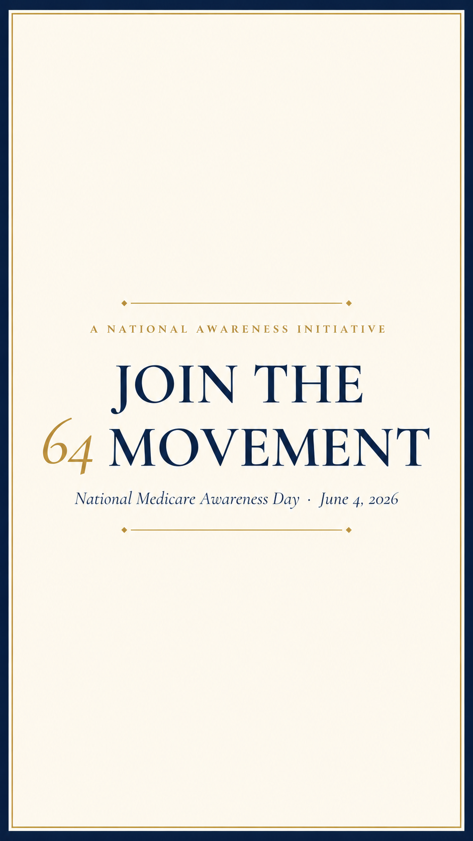 The 64 Movement Facebook ad