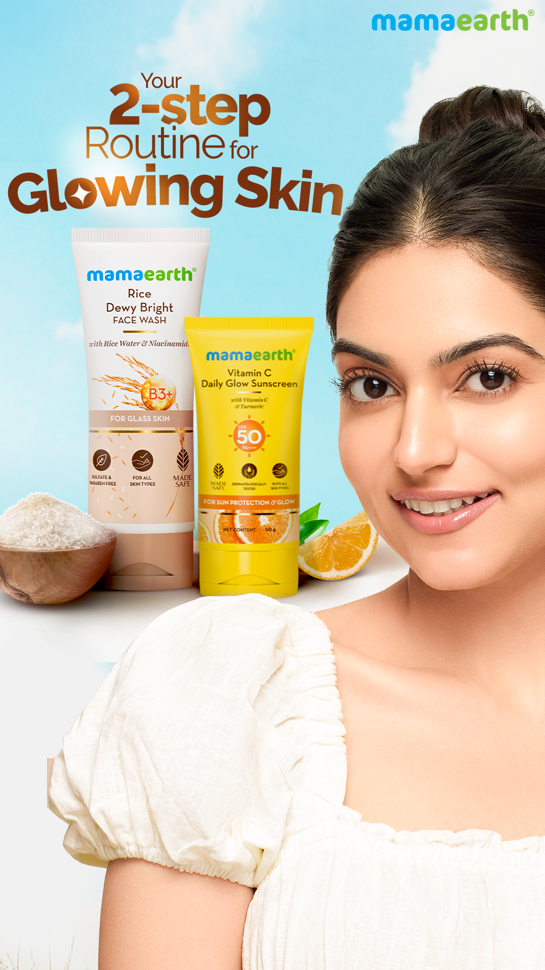 Mamaearth Facebook ad
