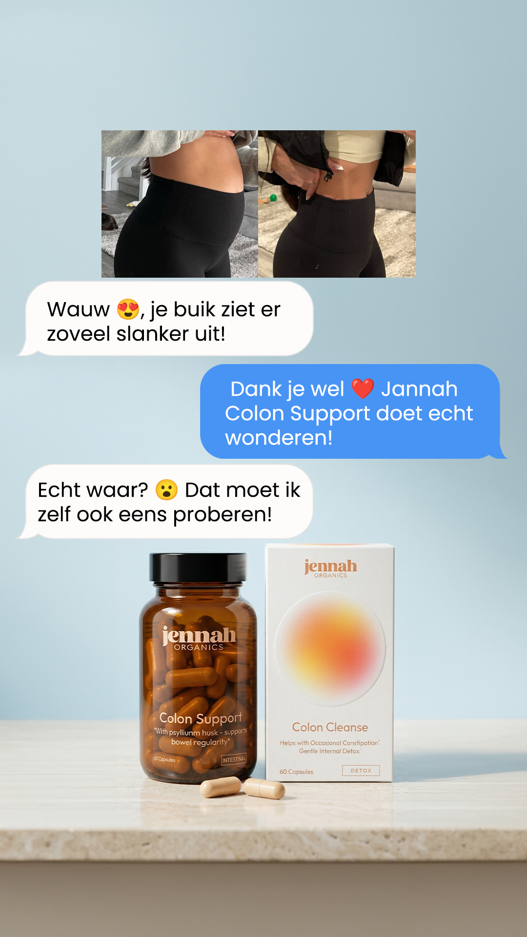 Jennah Organics Facebook ad