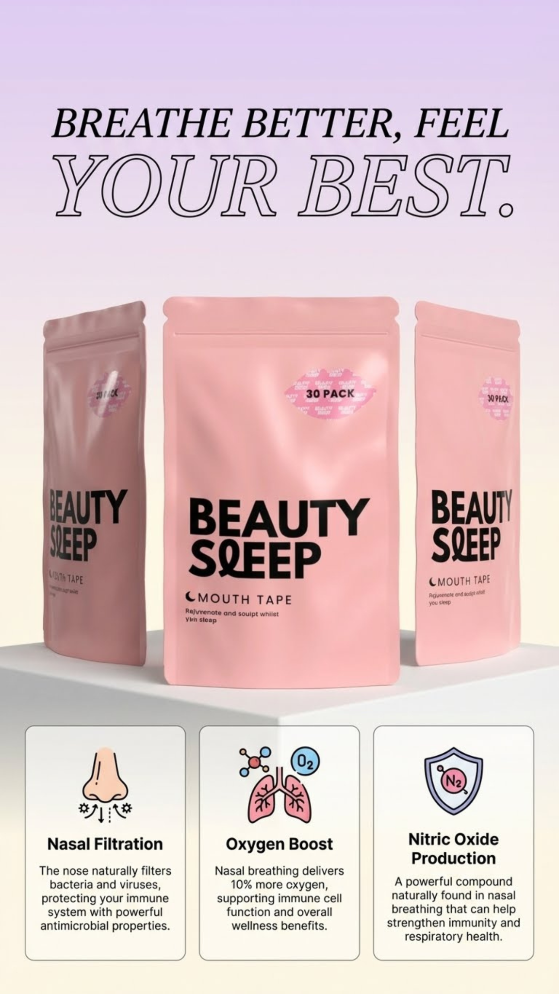 Beauty Sleep Facebook ad