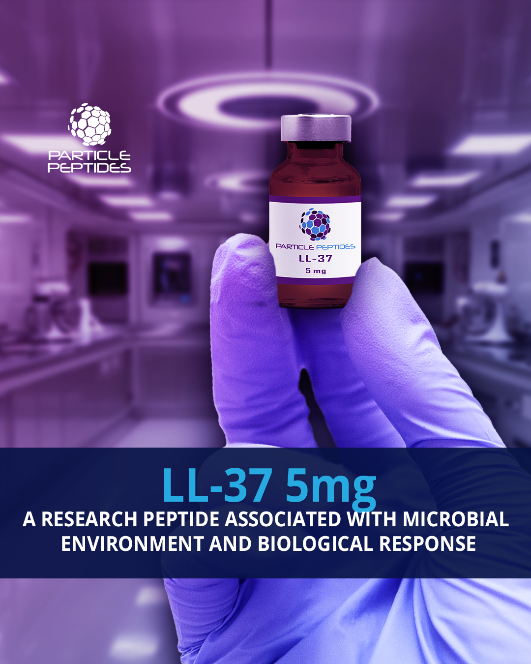 Particle Peptides Facebook ad: Some peptides play an important role in research…