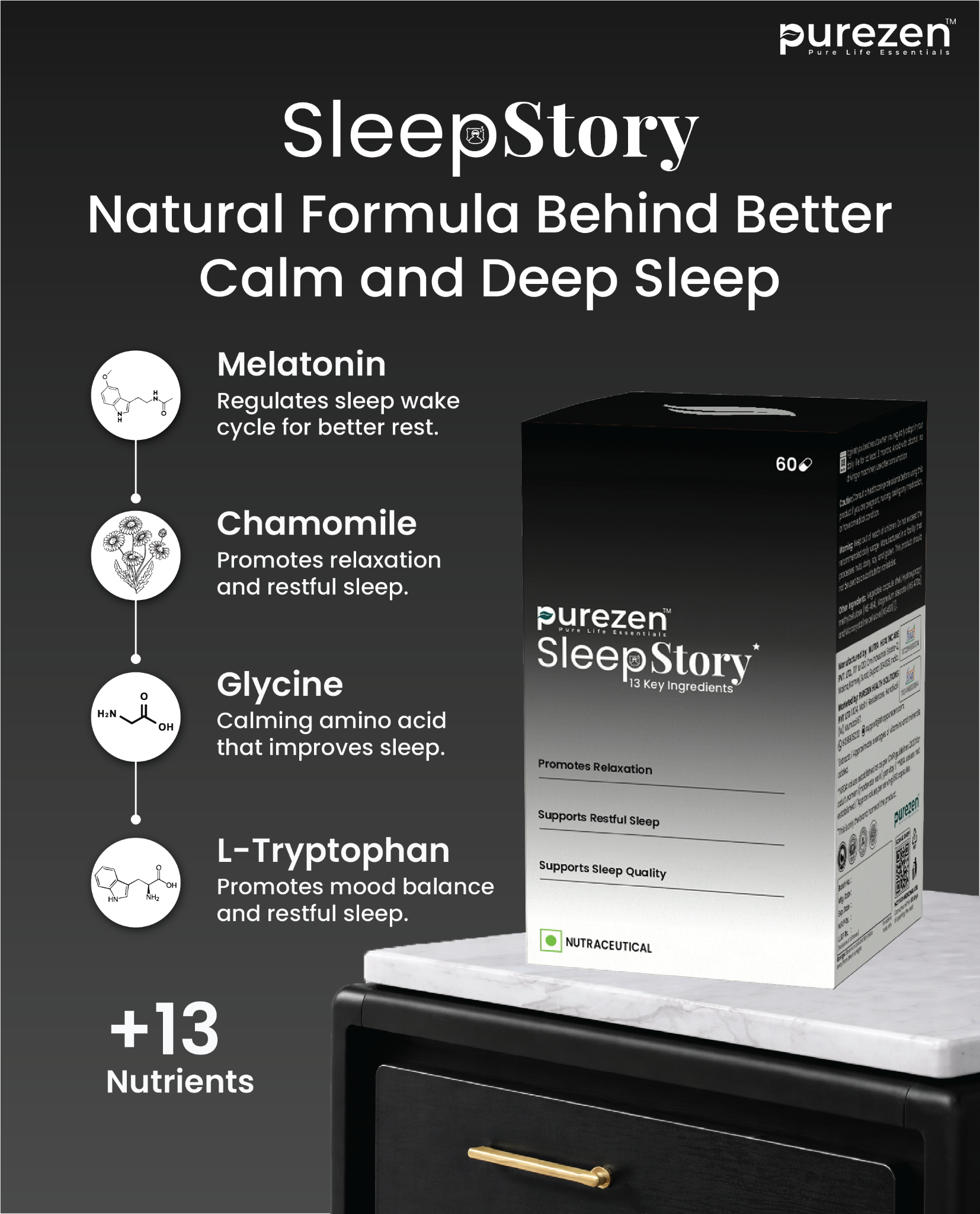 Purezen.Essentials Facebook ad from Mar 22, 2026