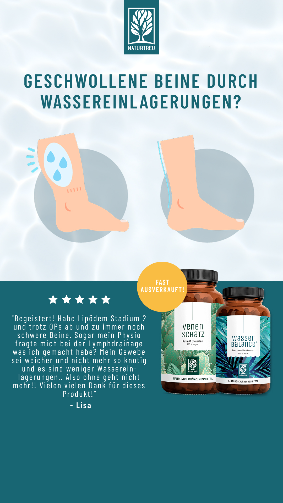 Naturtreu - Hochdosierte Vitamine und Mineralien Facebook ad